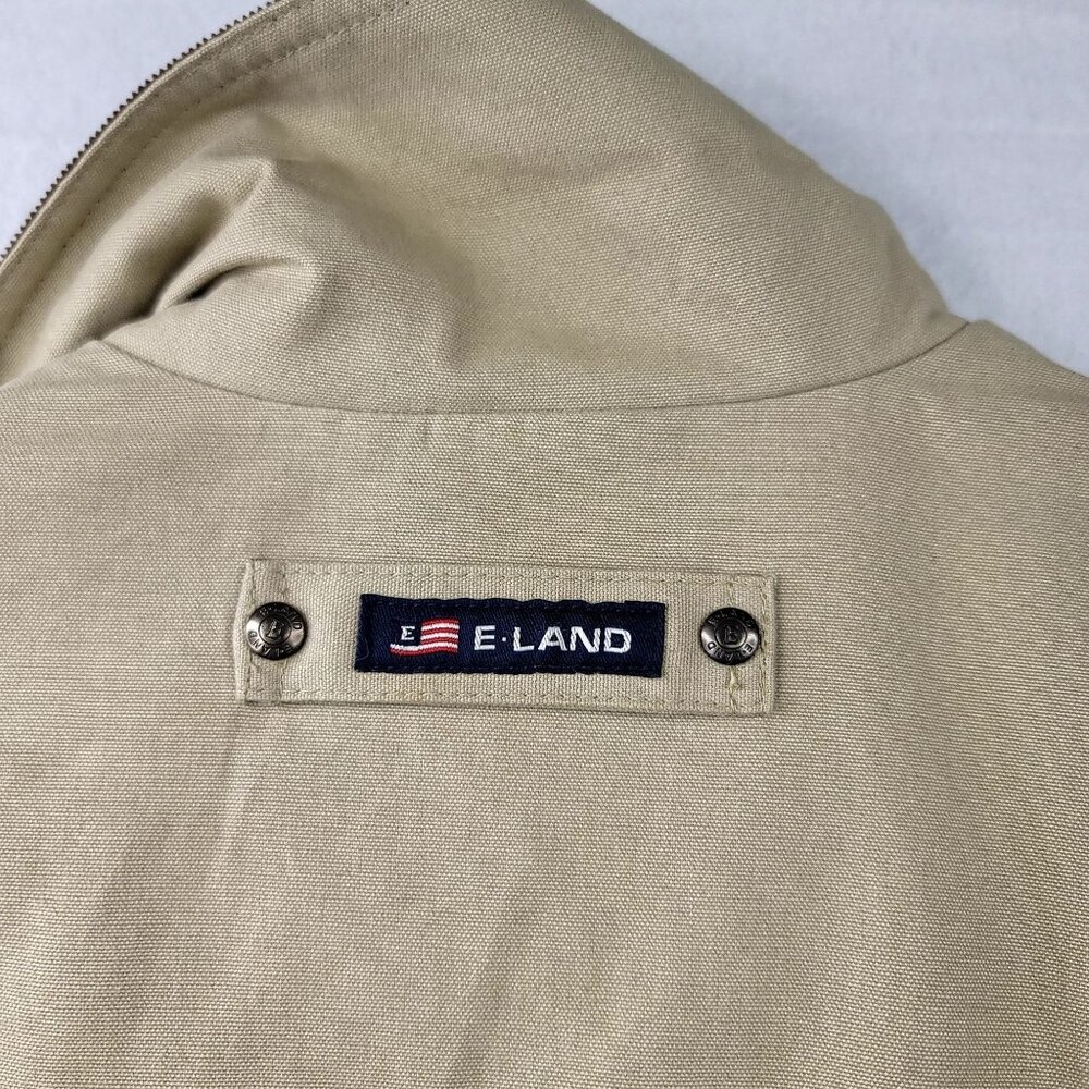 E-Land U.S.A. Authentic Brand Boys Beige Barn Jacket Corduroy Collar Size 8 - Picture 12 of 15